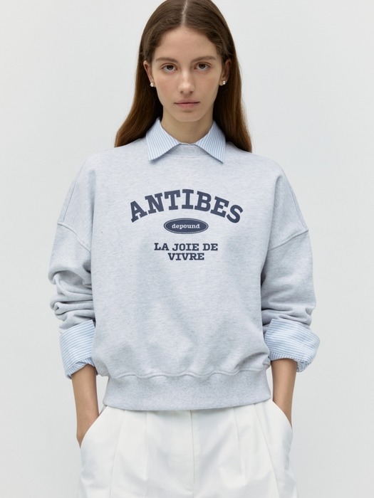 antibes sweatshirt - melange