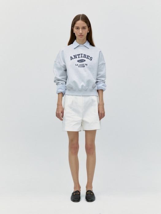 antibes sweatshirt - melange