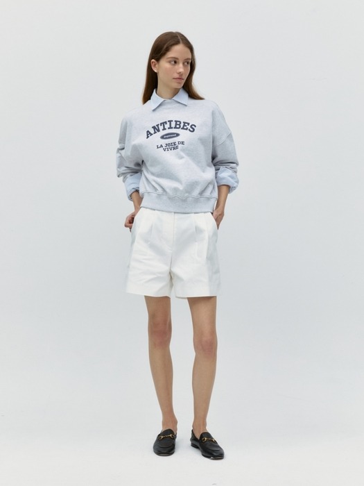 antibes sweatshirt - melange