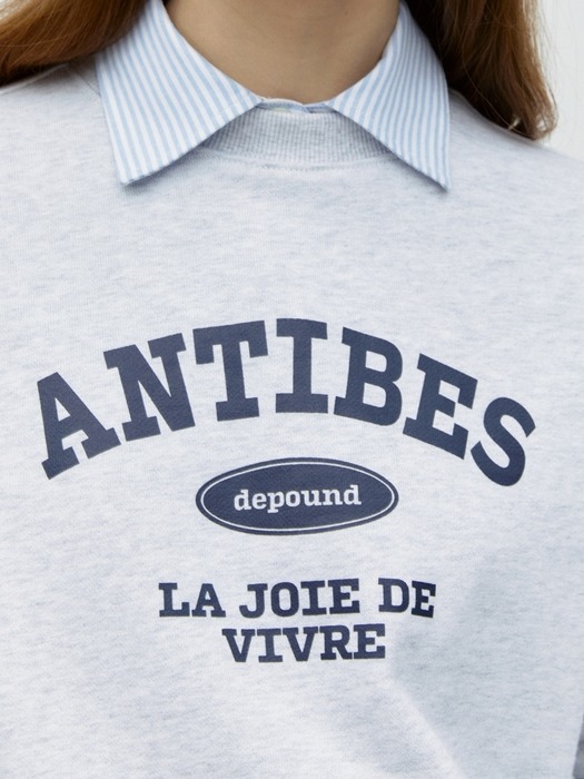 antibes sweatshirt - melange