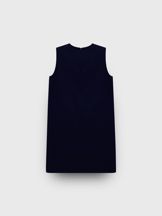 [단독] Mini Handmade Dress - Navy