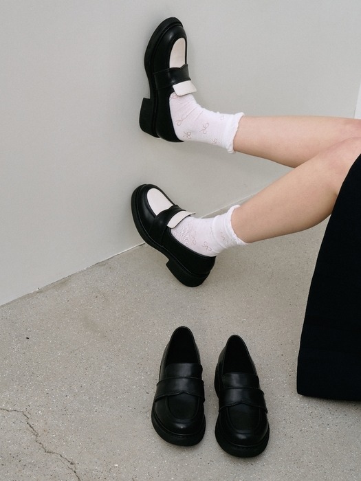 [New 컬러][재입고] Plain Loafer 4L02_페니로퍼_ 2 color