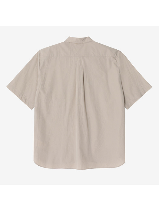 [본사정품] 단톤 남성 숏슬리브 워크 셔츠 (BEG)(ADTM2410049-BEG)
