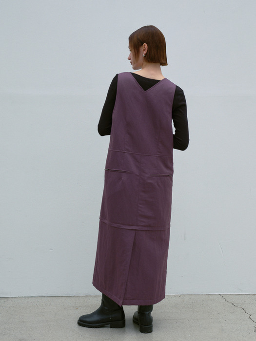 Detachable Dress_Purple
