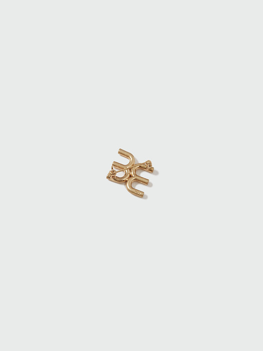 ZOLE Petit Symbol Brooch - Gold