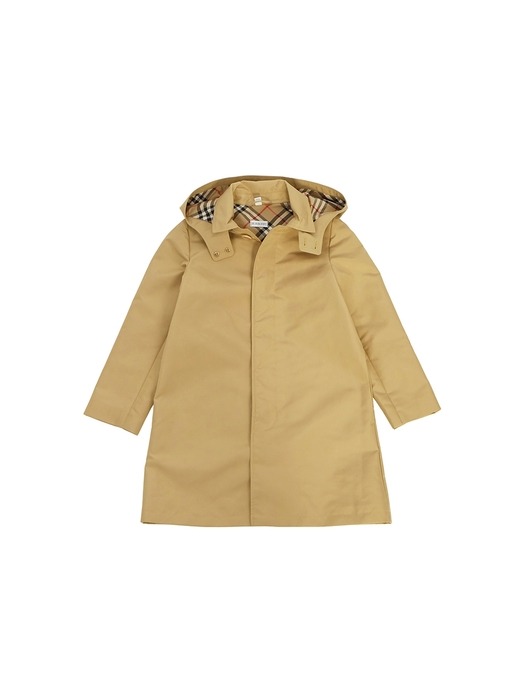 BURBERRY KIDS 버버리키즈 후드 코트 NATHANIEL 8078178 A1420 14Y (성인가능)