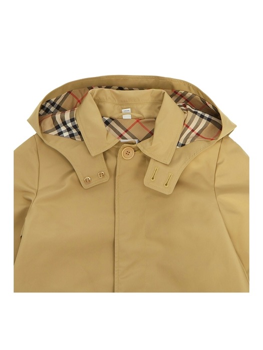 BURBERRY KIDS 버버리키즈 후드 코트 NATHANIEL 8078178 A1420 14Y (성인가능)