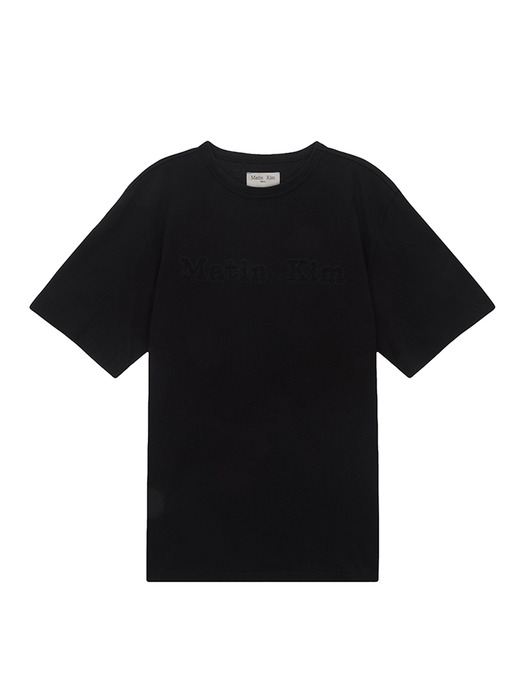 MATIN REVERSE PATCH LOGO TOP IN BLACK