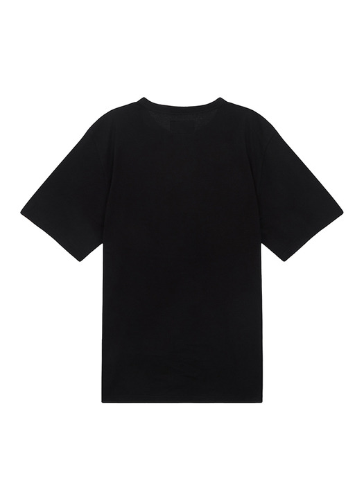 MATIN REVERSE PATCH LOGO TOP IN BLACK