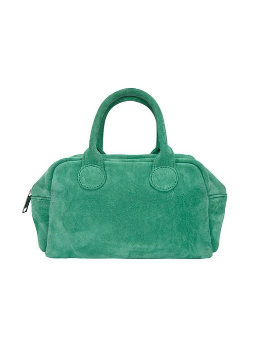 SOFT BOWLING BAG_winter green suede