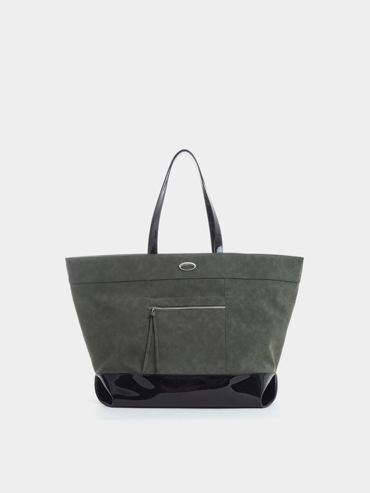 COMBI MAXI SHOPPER BAG, KHAKI