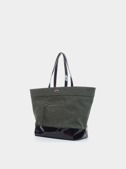 COMBI MAXI SHOPPER BAG, KHAKI