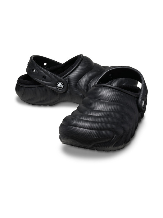 [Unisex] 성인 CLASSIC LINED OVERPUFF CLOG BK (24FUCL210059)