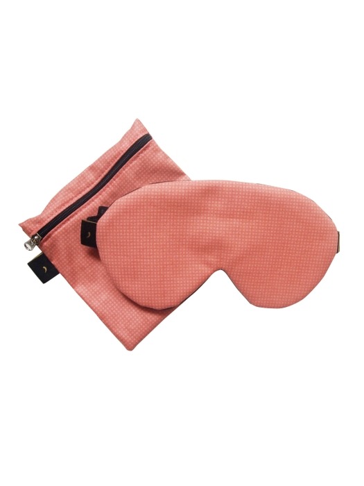 set-check orange sleepmask