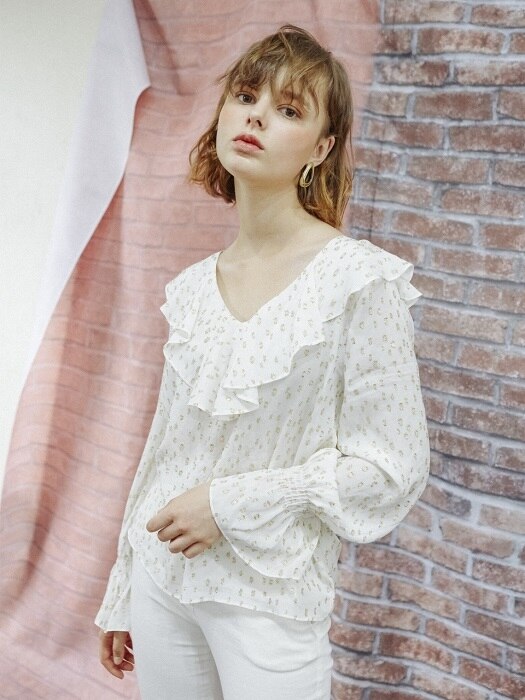 Carrie Blouse_Ivory