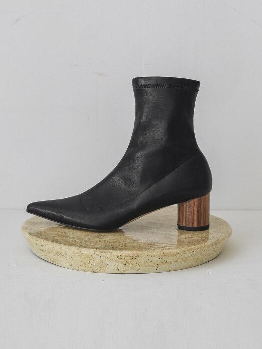 LWF18-5-1 Lamb-Skin Ankle Boots
