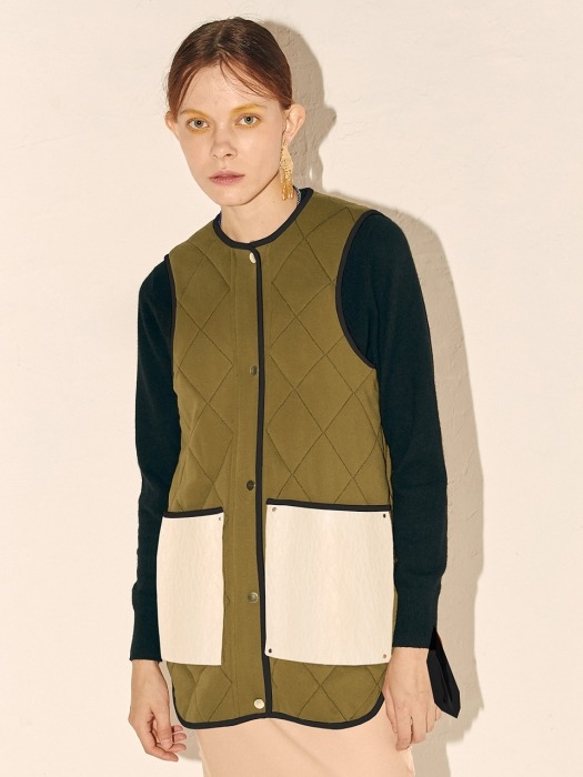 Rott Padded Vest_Olive