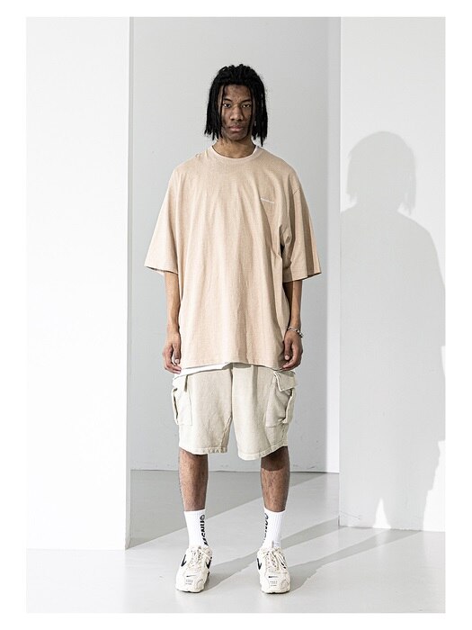 PIGMENT STRAP OVERSIZED T-SHIRTS MUZTS001-BG