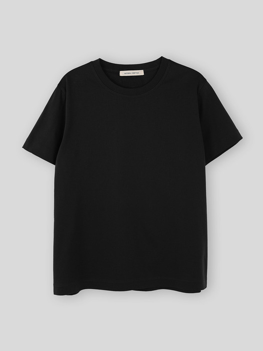  Heavyweight cotton t-shirt (Black)