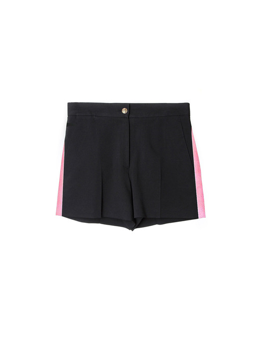 pink track shorts[black(WOMAN)]_UTH-SP07