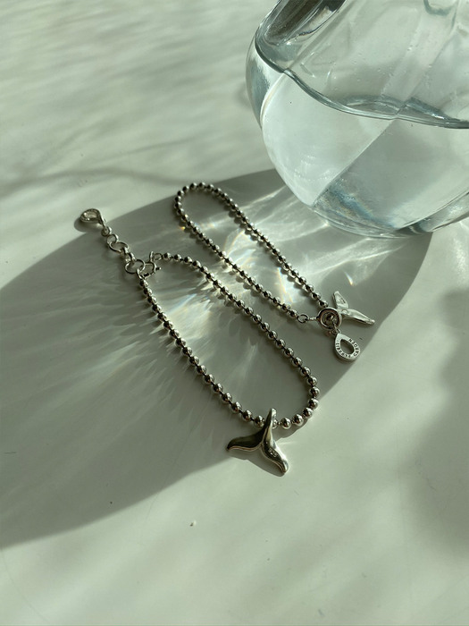 (silver925)Whale Bracelet