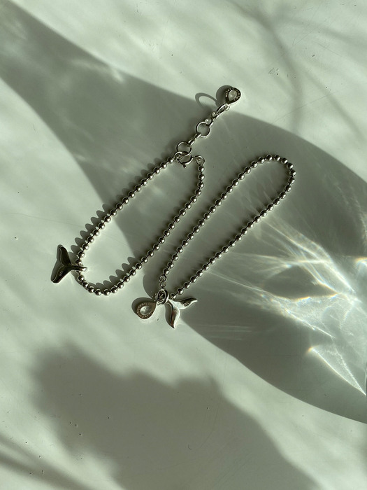 (silver925)Whale Bracelet