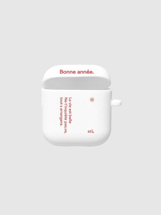 new year (3color) Airpods Case