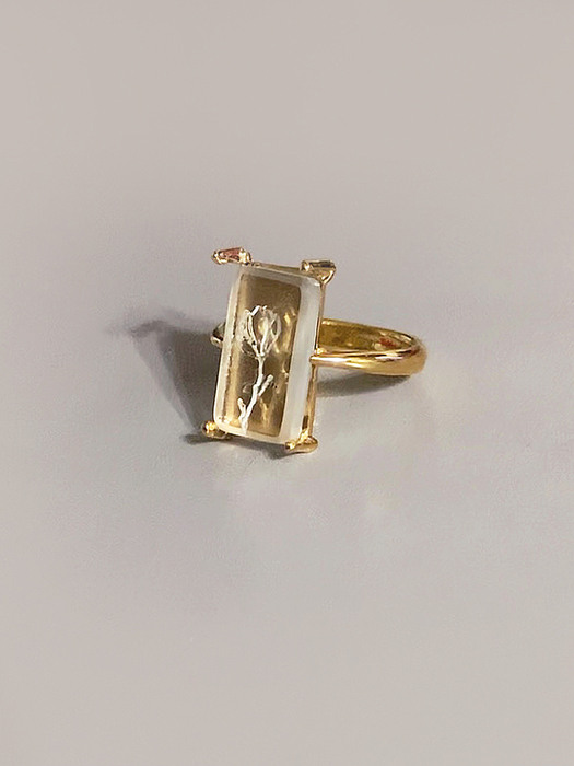 MagnoliaⅡ Ring _Translucent (gold)