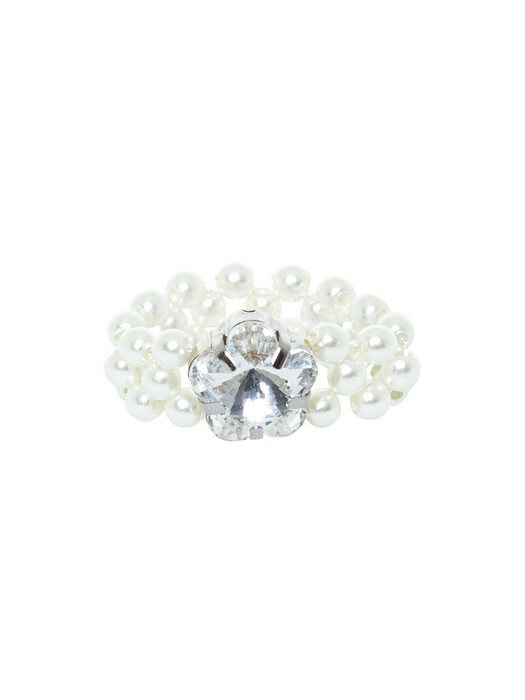 RuRu Beads Ring (Cream)