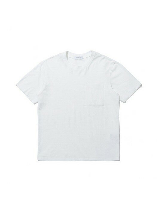 jersey linen t-shirt_CWTAM20434WHX