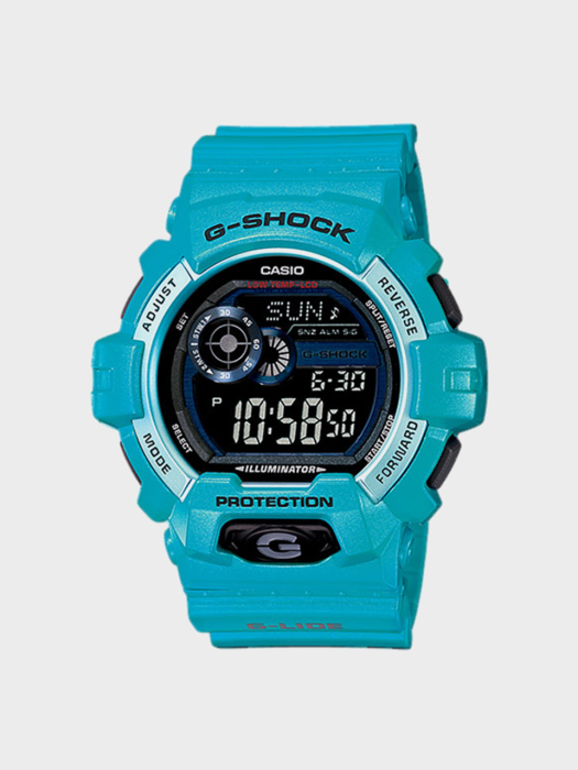 GLS-8900-2DR 남성 우레탄 손목시계