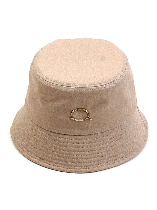 GD Bubble Beige Drop Bucket Hat 버킷햇