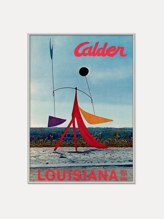 [알렉산더 칼더] CALDER - THE IGUANA 1968 (액자포함) 59.4 x 84.1 cm (A1)