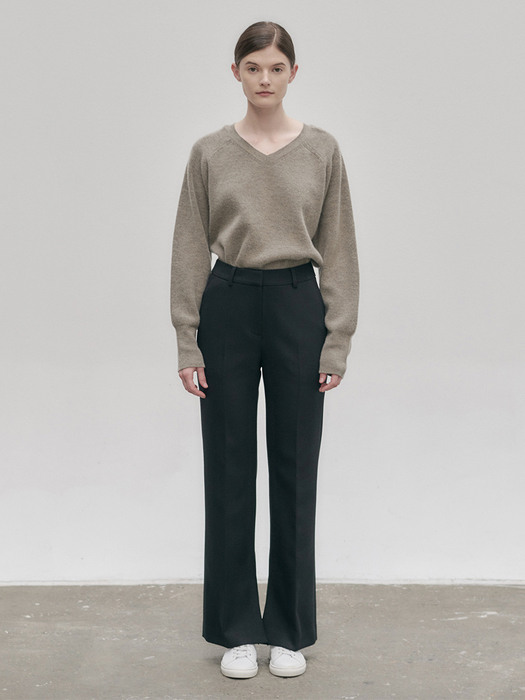 21WN semi-wide pants [BK]