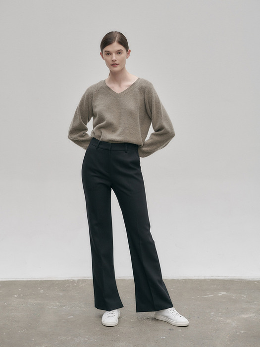 21WN semi-wide pants [BK]