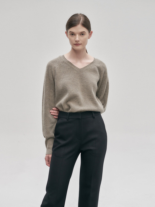 21WN semi-wide pants [BK]