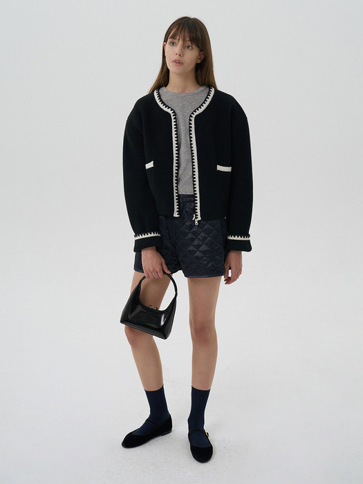 [단독] 21F/W PIS KNIT JACKET [BLACK]