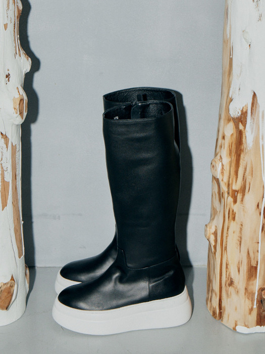 Hannah Sneaker Long Boots / Y.08-B27 / BLACK