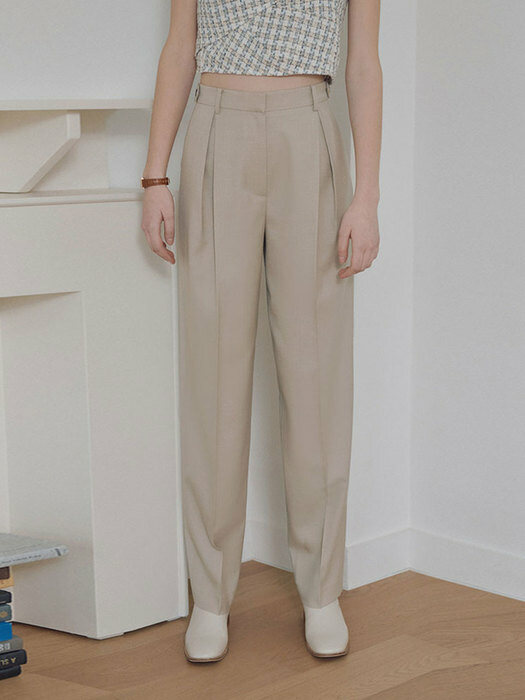 Tucked Slouchy Trousers SW2SL557-91