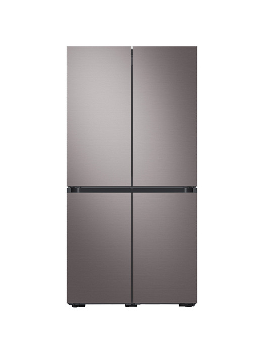 비스포크 양문형 냉장고 RF85B9001T1 4도어 브라우니실버 1등급 (설치배송/인증점)