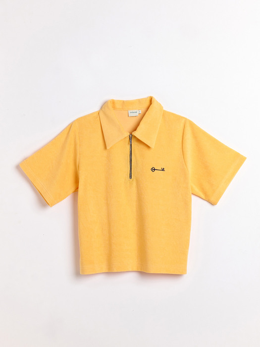Cotton Candy Polo T_Yellow
