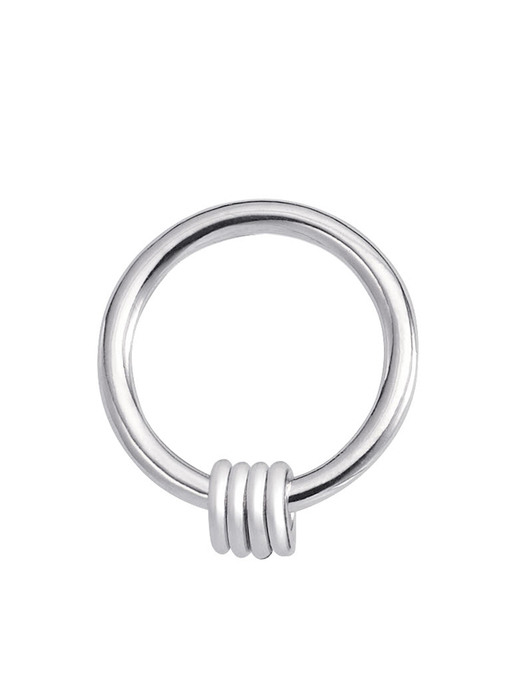 [Silver 925] multi-way stud&drop earrings