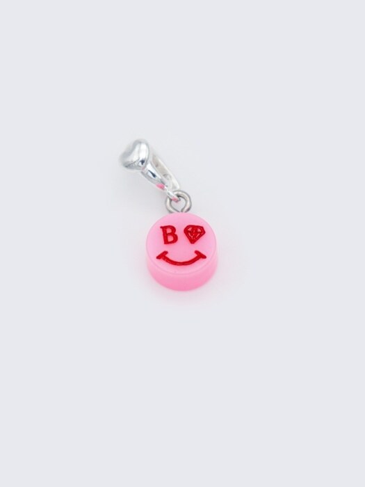 Kitsch smile acrylic pendant 키치 컬러 스마일 아크릴 펜던트