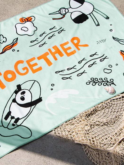 Better Together Beach Towel