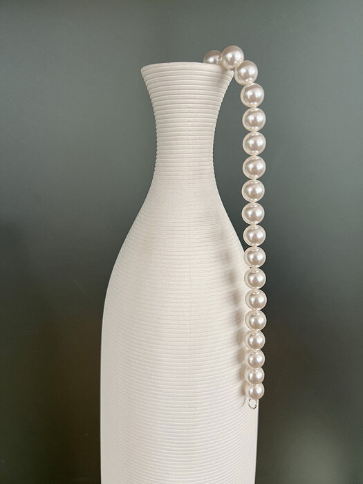[925silver] Queen pearl necklace