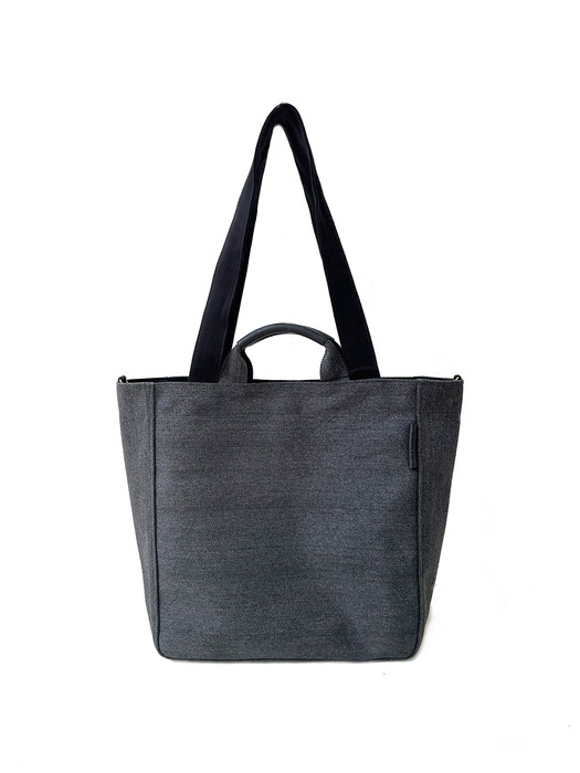 NEW JE Tote  Bag(L) _ Charcoal