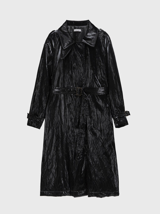Shining trench coat (2COLOR)