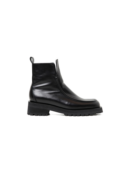 50mm Fernanda Mid-Heel Boots (BLACK)