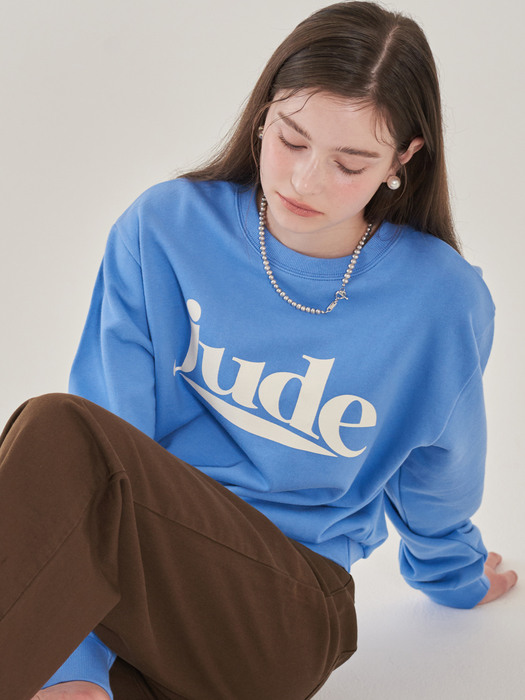 Ball Jude logo shot Sweatshirt baby blue
