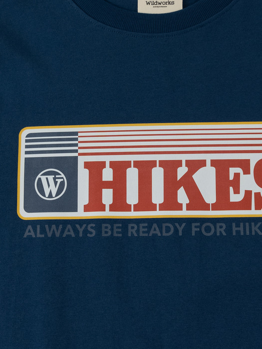 HIKES T-SHIRT_Navy